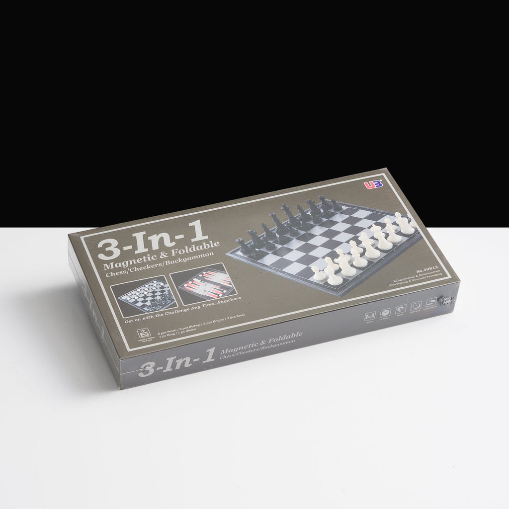 3 IN 1 magnetic Game Set
